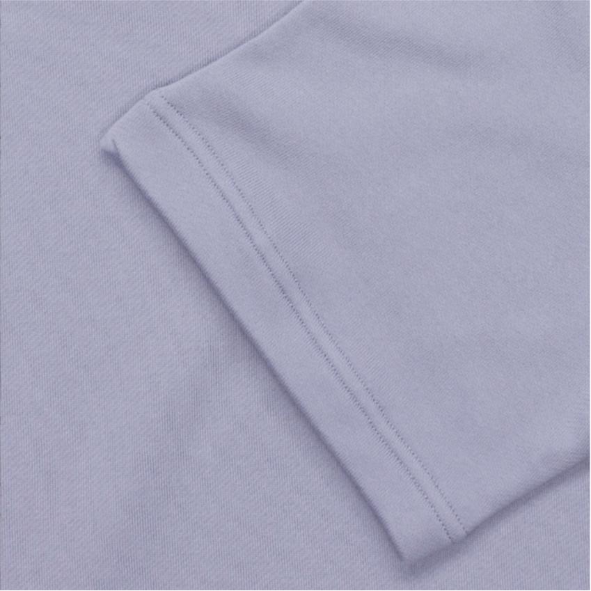 Nike T Shirts Men's Steel Blue Crew Neck Moderate Straight Fit DX0188-493