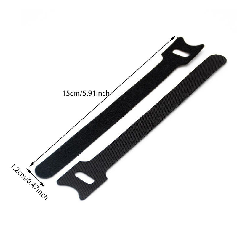 100PCS/SET Nylon Plant Ties Earphone Charging Data Cable Storage Strap Home Self Adhesive Cable Tie Nylon Data Cable Sorting Tie