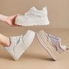 Summer Net Shoes Women's Fashion Thick-soled Muffin Ultra-light and Breathable Versatile Leisure Sports Little White Shoes Children Versatile
