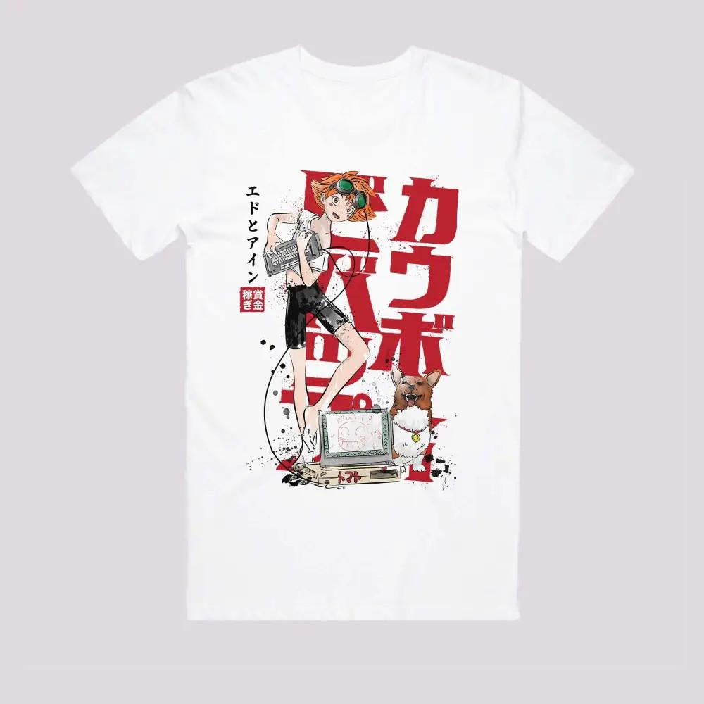Anime Ed And Ein Sumie Tshirt Size S4xl Gift For Friends For Kids