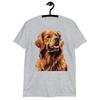 Golden Retriever Dog Graphic Short-Sleeve Unisex T-Shirt - Comfort and Style!