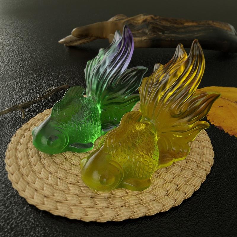 Large Goldfish Ornament Crafts Silicone Mold Epoxy Jewelry Mold Resin Casting Pendant Mold Suitable for Diy Crafts