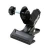 Double-Headed Metal Clip Flexible Desktop Light Stand & Background Holder