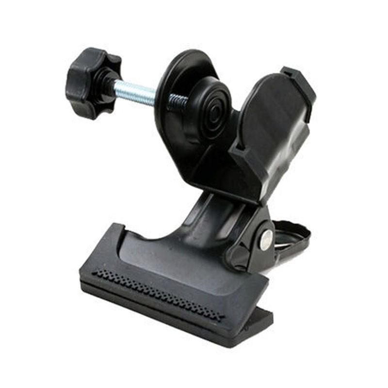 Double-Headed Metal Clip Flexible Desktop Light Stand & Background Holder