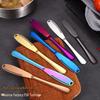 Stainless Steel Multi-Functional Butter Knife with Holes | Cheese, Spread, Serrated Bread & Jam Knife