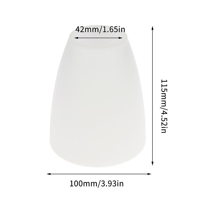 Eco-Friendly Odorless Acrylic Lampshade Replacement 1Pc 30mm 42mm Fitter Light Cover for Kids Room Lamps