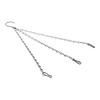  3 Point Flower Pot Planter Chain Garden Basket Iron Garden Potted Plants