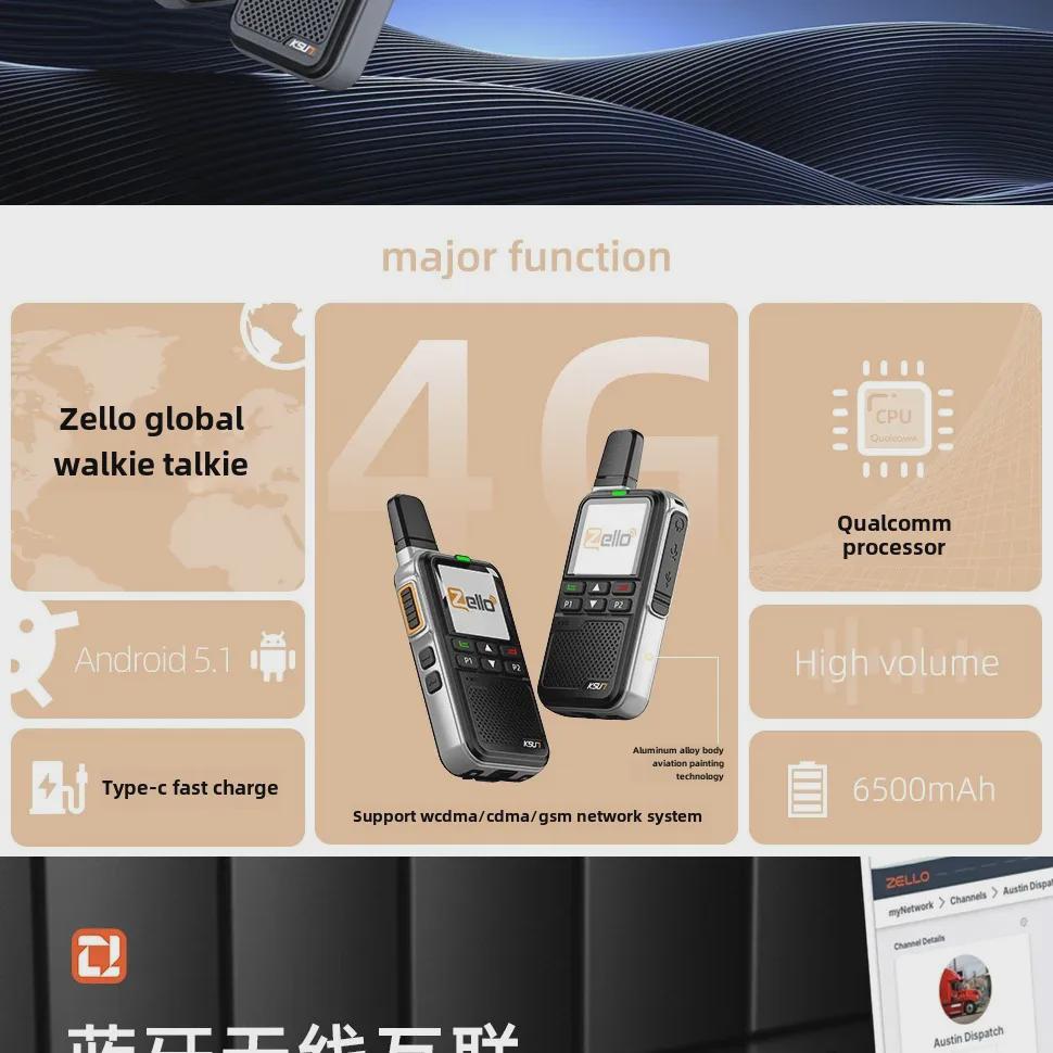 Global Walkie-Talkie ZL38: 5000 km Range, Outdoor Fleet Logistics, Mini Wireless Positioning.
