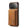 DG.MING M2 Series for iPhone 17 Pro Case PU+PC+TPU Phone Cover Detachable Wallet