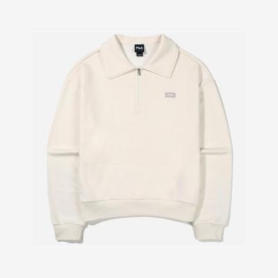 Basic Half Zip Sweatshirt