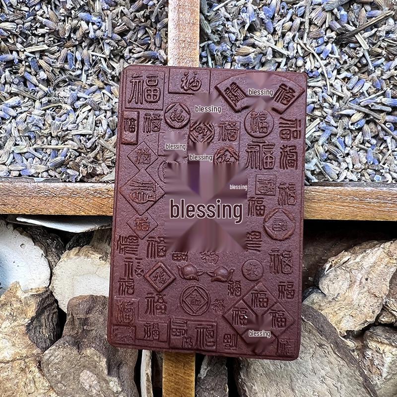 Premium Quality Natural Incense Card with Floral Stamen Pendant for Car Hanging Decor