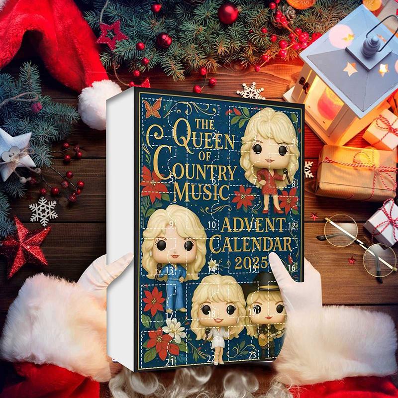 2025 Advent Calendar 24 Days Countdown Calendar With Iconic Musical Character Collectibles Halloween Advent Calendar Gifts