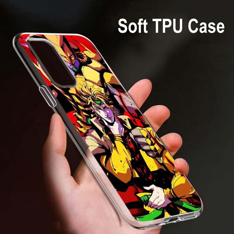 Jojo's Bizarre Adventure Jojo Pro OPPO Reno7 SE 6 5 Z F 4G 5G Find X2 X3 Neo Lite Pro Plus Průhledný Měkký Telefonní Kryt Coque