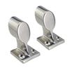 Easy Installation Marine Hardware End/Center/Front Hand Rail Mount Fitting Stainless Bracket Stanchion for Boat Yacht
