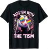 Autism Opossum Funny Rizz Em With The Tism Meme Unisex T-Shirt