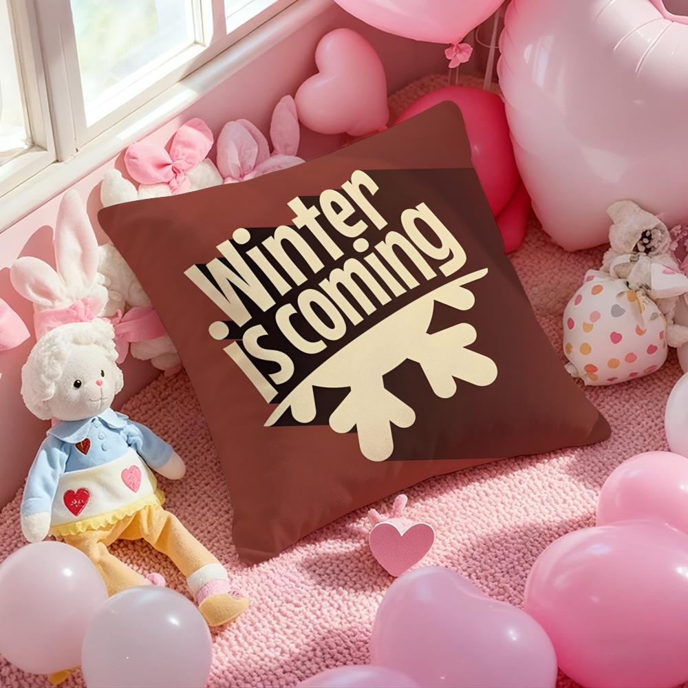 

Christmas Red Collection Cushion Cover Pattern Printed Pillowcase for Living Room Sofa Cushion Cover & Bedroom Decor 12x12Inch