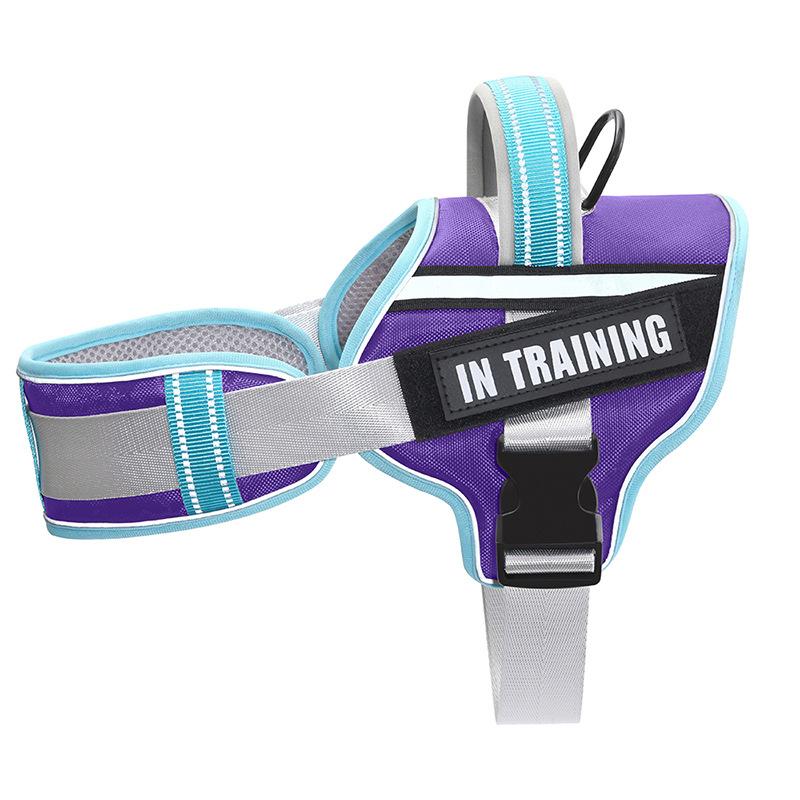 Dog Leash Large  Medium and Small Chest Strap Vest Type Large  Medium and Small Dog Comfortable and Breathable Dog Leash