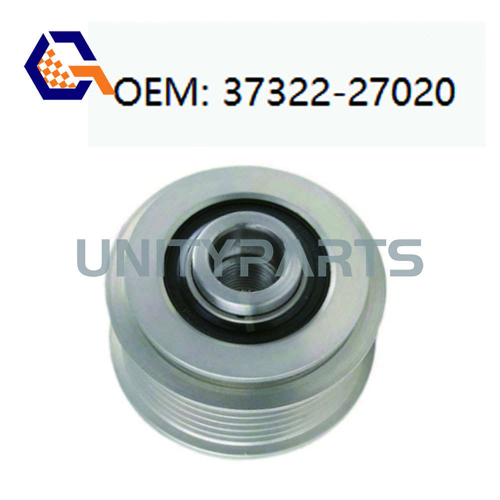 Alternator Pulley 37322-27020 For HYUNDAI TUCSON SONATA V GRANDEUR SANTAFE II I30 KIA CARENS 2.0 2.2 CRDi F-588422 3732227020
