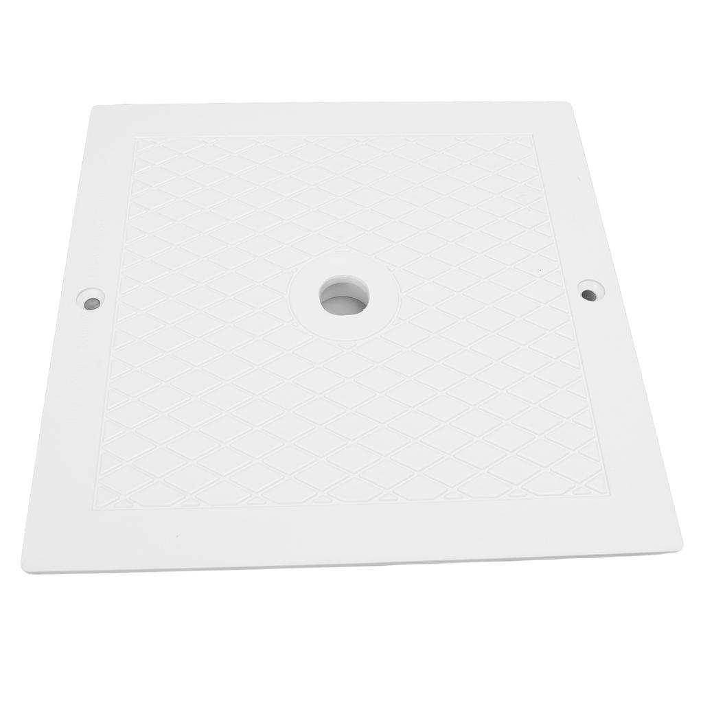 Square Pool Skimmer Cover Heavy Duty Plastic Pool Skimmer Lid Replacement 10 X 10in