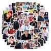 55 Koreanische ATEEZ Boygroup Sticker für Notizbücher, Wasserflaschen, Computer - Wasserdicht und Dekorativ (55 Blatt)