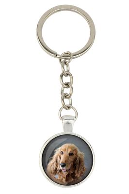 English Cocker Spaniel - Schlüsselanhänger mit Deinem Foto, Schlüsselschmuck, Taschenanhänger der Marke
