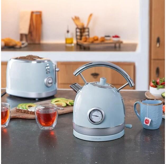 Электрический чайник Cecotec Thermosense 420 Vintage Light Blue