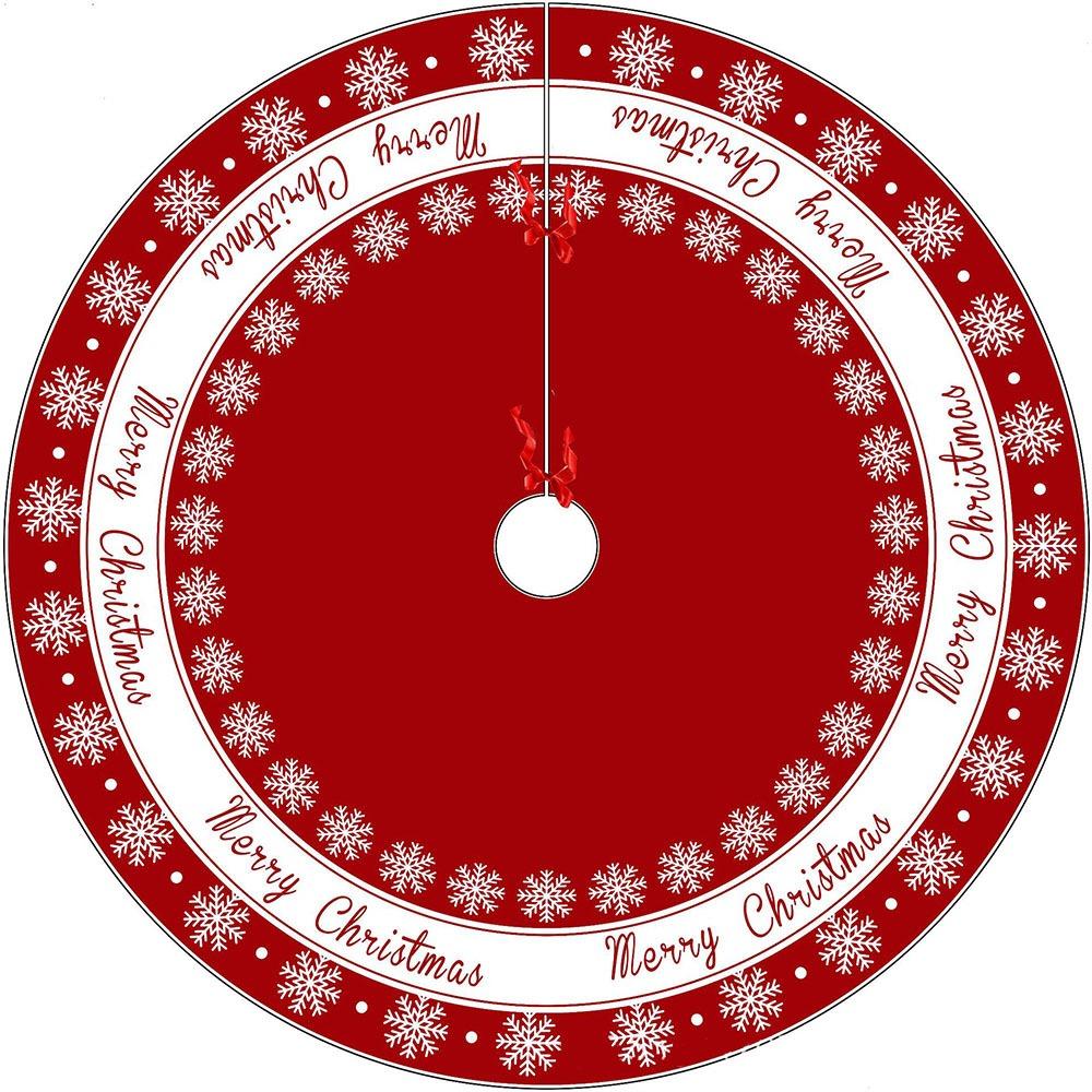 

Великий розмір спідниці для різдвяної ялинки 90/120см Чохол для підставки різдвяної ялинки Різдвяний килим для ялинки День народження S-Style D