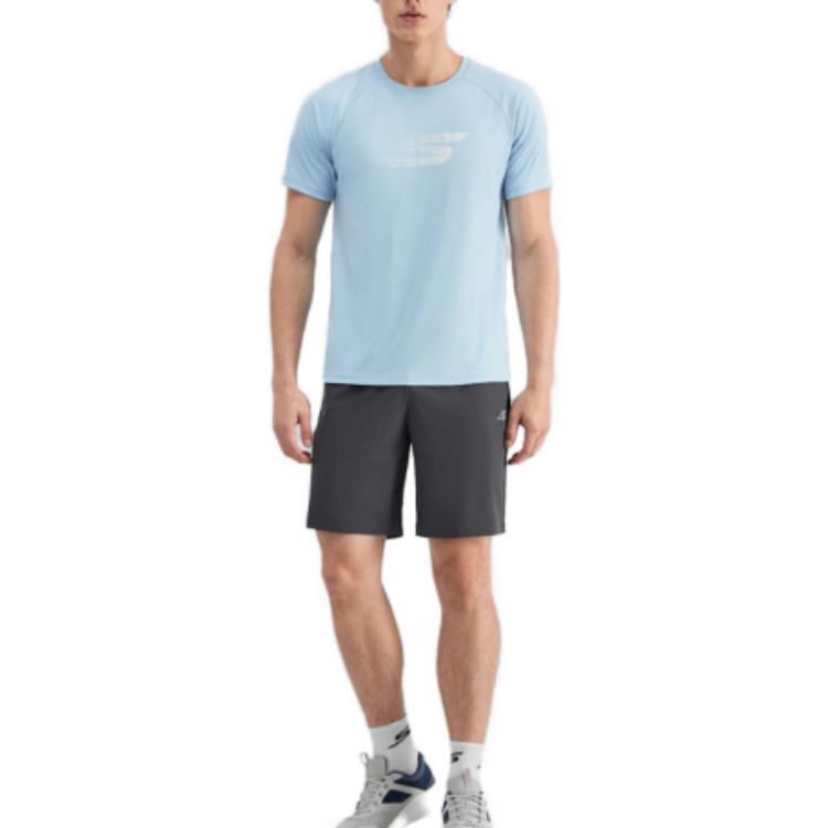 Skechers Solid Color Loose Fit Mid Rise Casual Shorts Men Shorts Iron-Gray P223M128-002D