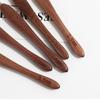 Sandalwood Handle Crochet Hook Handmade Crafts Stainless Steel Crochet Hook  Doll Weaving Tool
