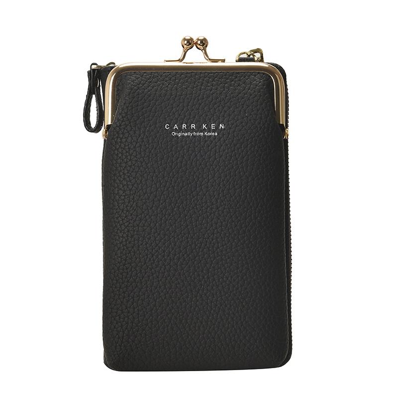 Однолямочная сумка, Женская повседневная сумка, Маленькая сумка, Повседневный кошелек, Сумка через плечо для женщин чёрный