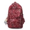 Schoolbag Korean version of high-value junior and high school student schoolbag to reduce the burden and protect the spine, light and large-capacity 