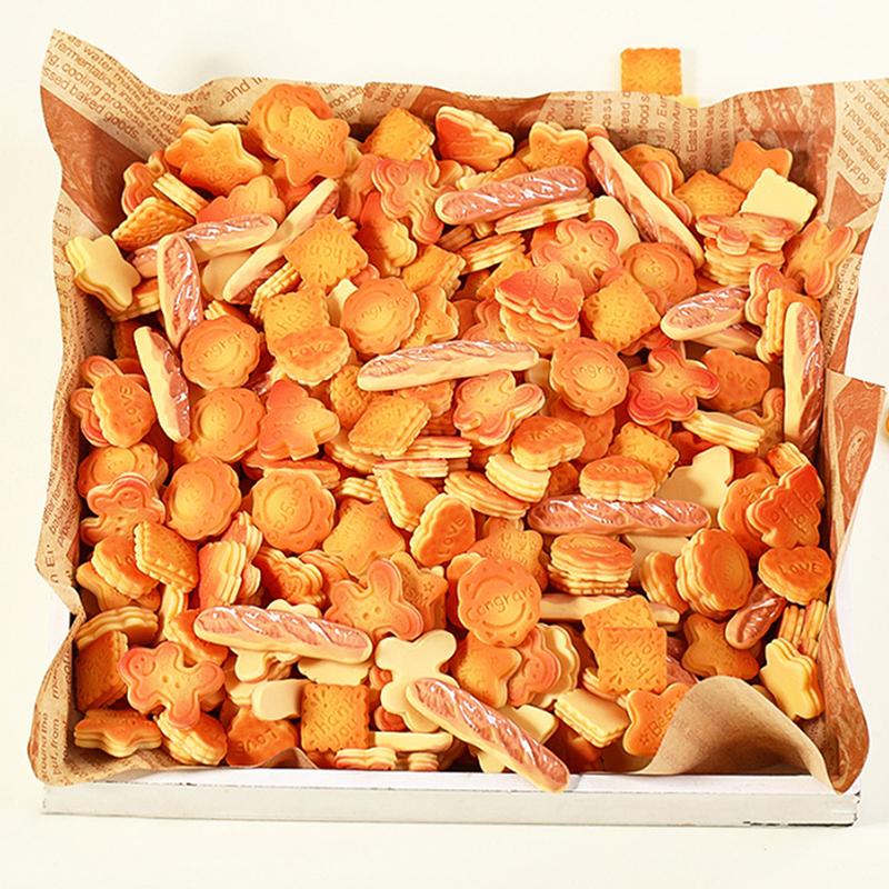 

10 шт. Мультяшная имитация еды Милая смола Серия Изготовление ювелирных изделий Сделай сам Декоративные аксессуары