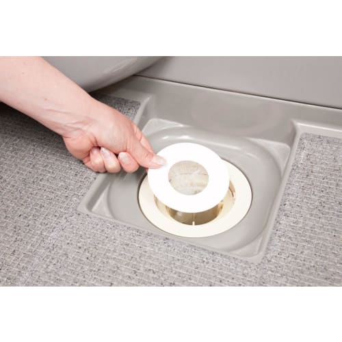 Bonstar Hair Removal Easy Net for Bathtub Drains, 8 Sheets X 10-Pack, Effectively Captures Hair and Other Fine Debris