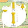 10x Electric Fence Gate Handle Insulators Heavy Duty Replace Part,Outdoor,Ranch Accessories