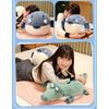 Plush Alligator Velvet Toy Cute Cartoon Animal For Kids Room Decor Gift Doll
