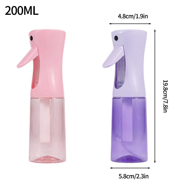 High Pressure Oil Sprayer Bottles Hairdressing Spray Bottle Plant Water Refillable Continuous Mist Sprayer Plastic Containers