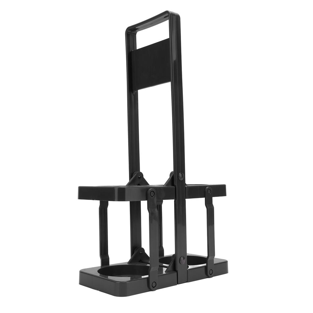 Beer Caddy Holder 2 Pack Foldable Portable Beer Beverage Display Basket Beer Bottle Carrier with Thickened Handle