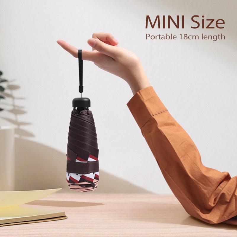 Модный мини-зонт от солнца для женщин — фото 3