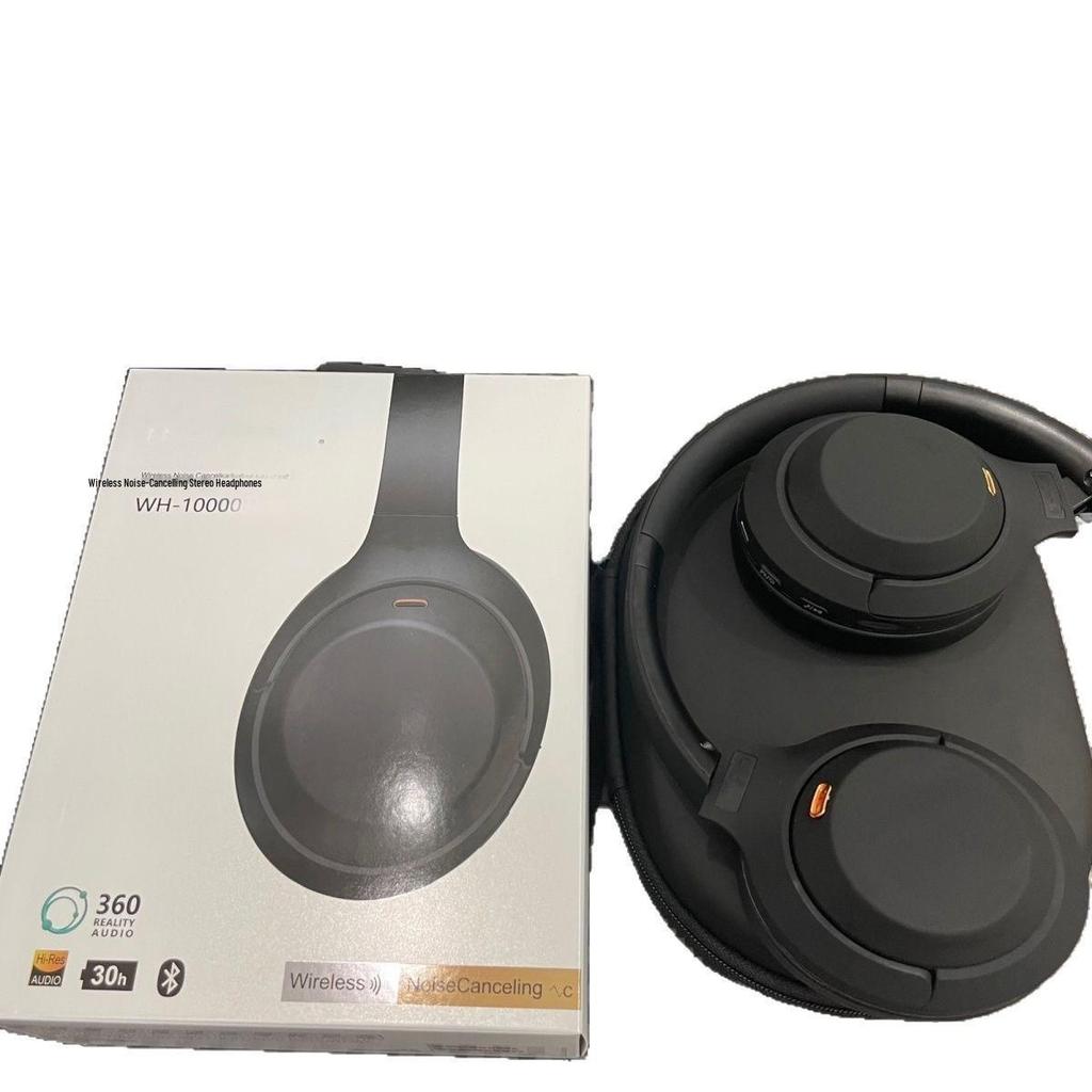 XM4 Wireless Noise Cancelling Over-Ear Bluetooth Headphones for Sony, Android, Apple Devices