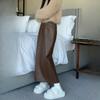 Loose Outer-Wear Women's Early Autumn Slim-Fitting Midi Skirt High Waist Long Skirt With Split Design