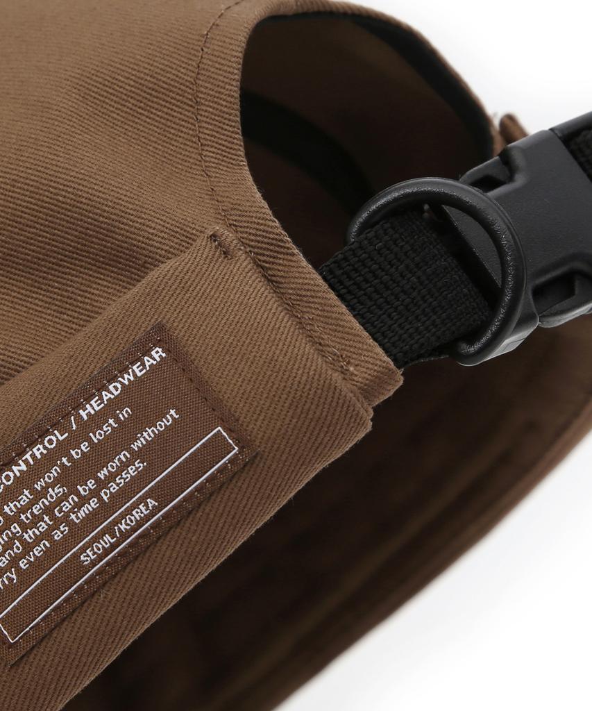 Eondeokeonteulol Cotton Brimless Cap Mold Cap / Twill Cotton / D Brown