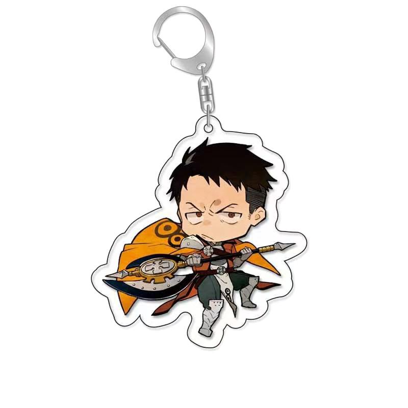 Fire Force: Shinra, Akitaru, Maki, Alice Acrylic Keychain
