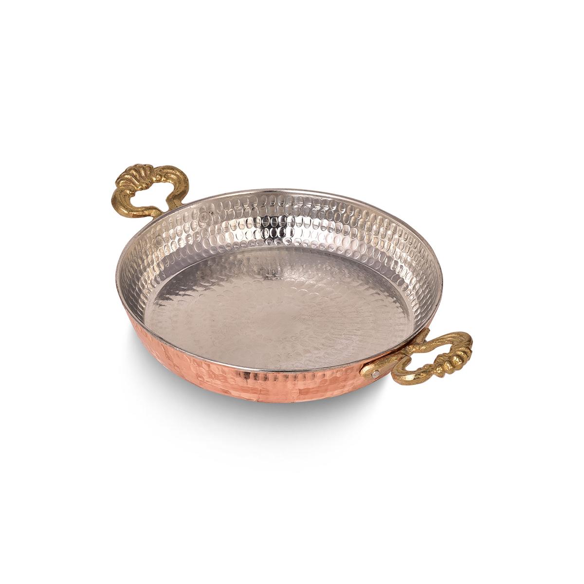 

Медная сковорода для яиц Turna 3 № 18 см, кованая красная Turna7559-1