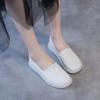 Summer real beef tendon sole nurse shoes soft sole breathable deodorant hole shoes