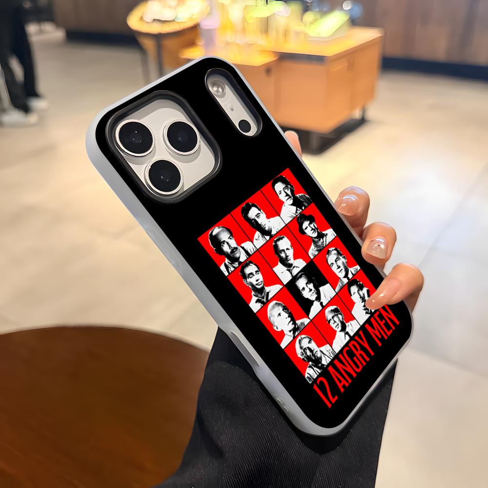 

Movie 12 Angry Men Phone Case For IPhone 17 Air 16 E 15 14 Plus 13 12 11 Pro Max Jelly 2 In 1 Protective Case iPhone 16 Plus