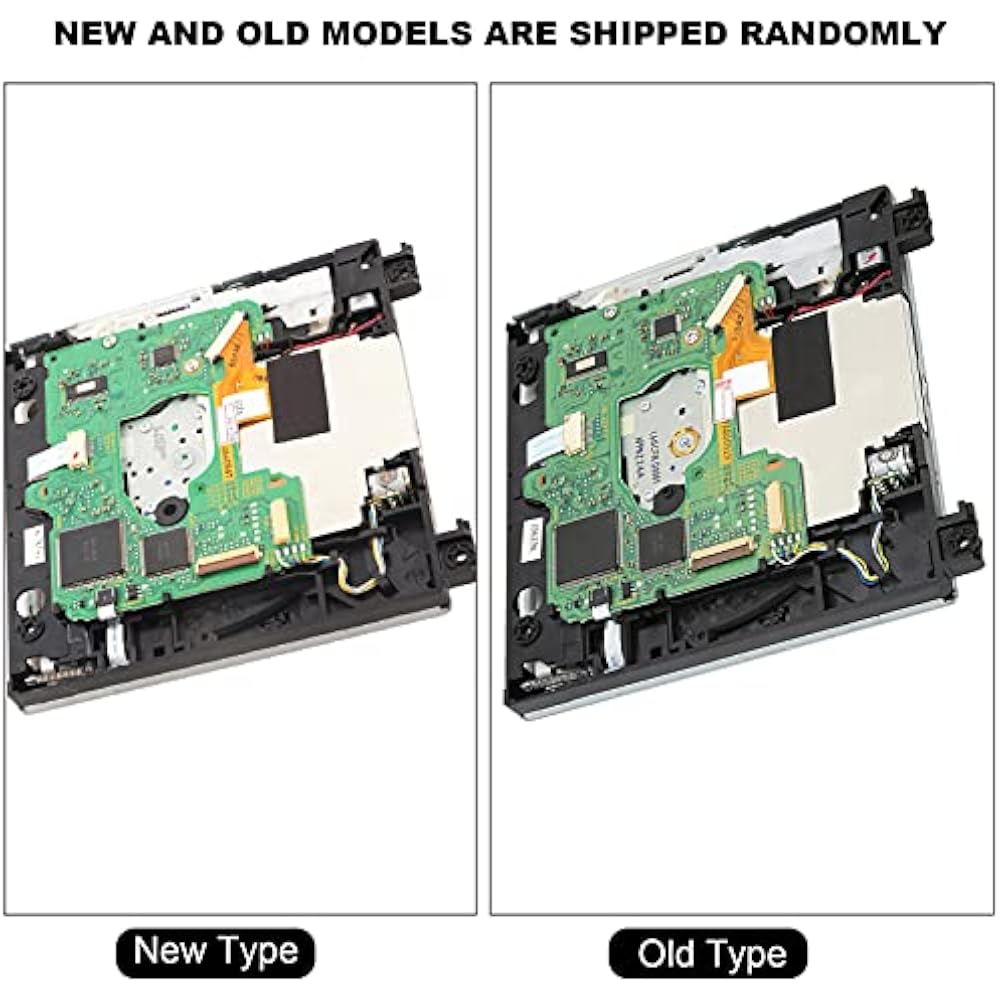 QANYEGN Replacement DVD Rom Drive, Professional ROM Disc Drive, Dual IC Disc Repair Parts for Wii...