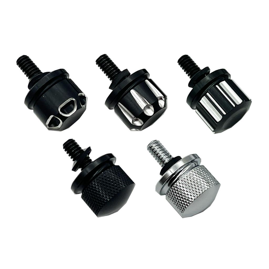 Motorcycle Rear Fender Seat Bolt Tab Screw Mount Knob Cover Fit For Harley Fatboy Touring Glide Softail Sportster XL Dyna