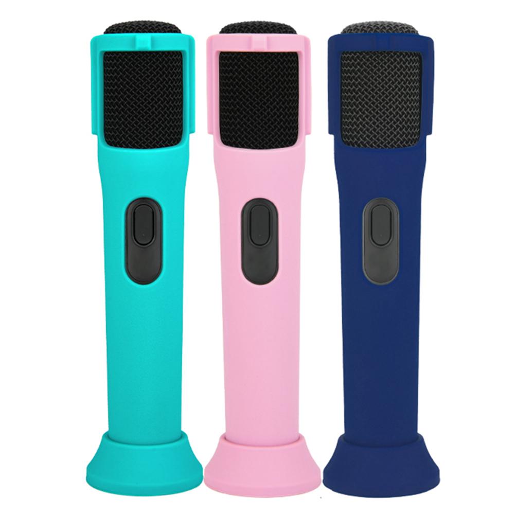 Silicone Case Anti-Rolling Mic Protective Sleeves Microphone Stand Microphone Case for JBL PartyBox Wireless Microphone