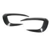 2 Pcs Front Fog Light Trim Cover Eyebrow Frame Bumper Spoiler Trim Replacement for     2020 to 2023