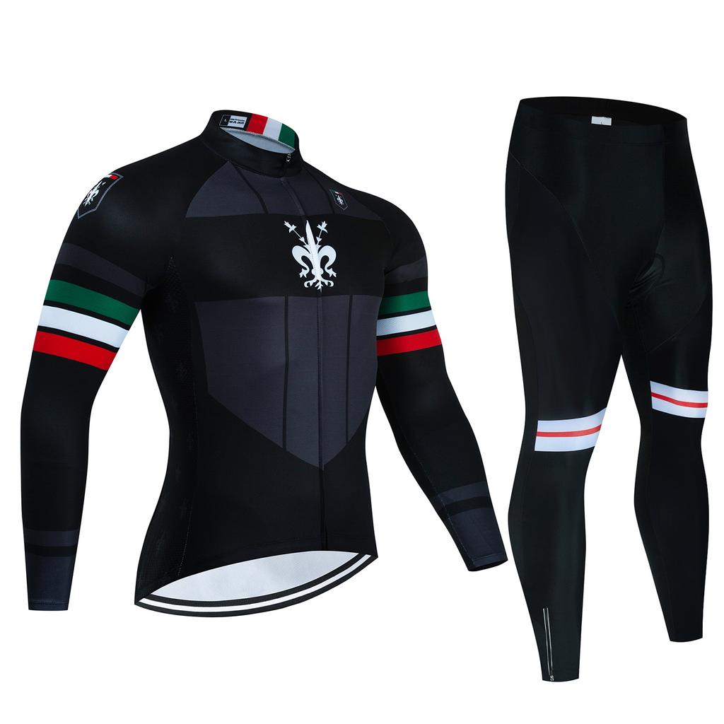 2026 Autumn Breathable Cycling Suit Set Men Bike Tops Spring Long Sleeve Clothing Ciclismo MTB Bicycle Clothes Outdoor Cycling Set
